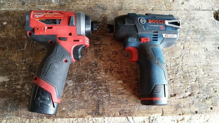 Bosch Vs Milwaukee 12V Drill