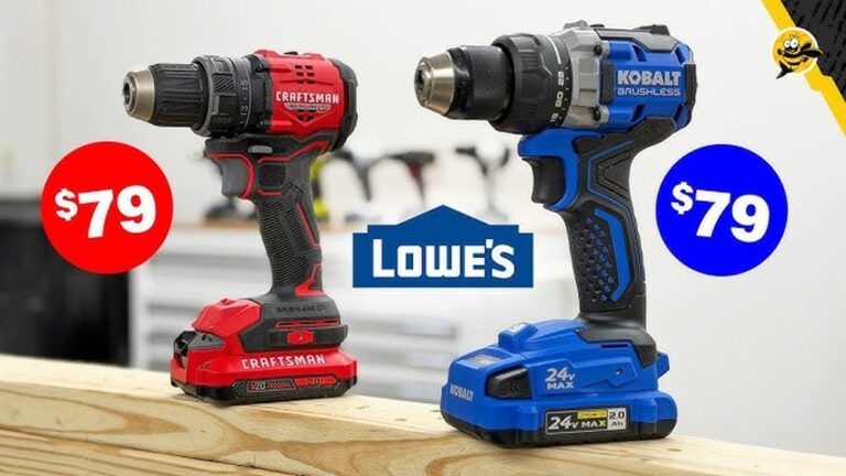 Craftsman Vs Kobalt Drill