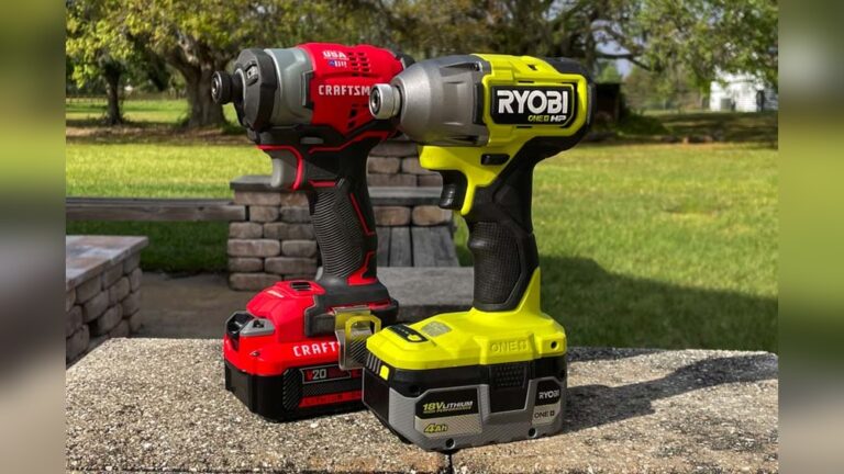 Craftsman Vs Ryobi Drill