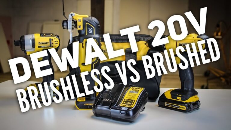 Dewalt 20V Drill Brushless Vs Brushed
