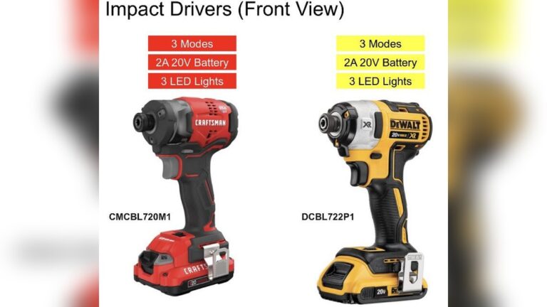 Dewalt Vs Craftsman Cordless Drill