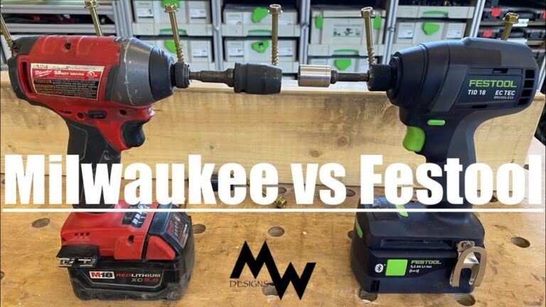 Festool Drill Vs Milwaukee