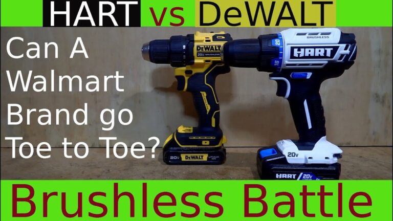 Hart Drill Vs Dewalt