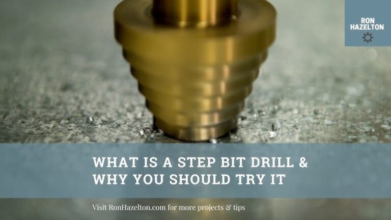 How to Use Step Drill Bit