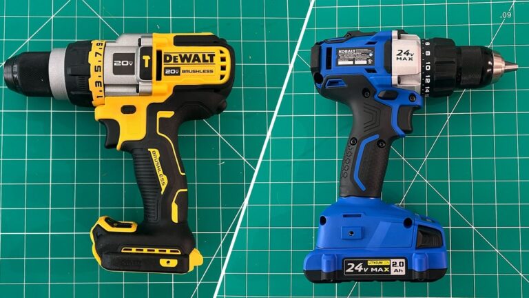 Kobalt Drill Vs Dewalt