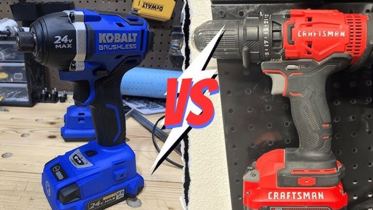 Kobalt Vs Craftsman Drill