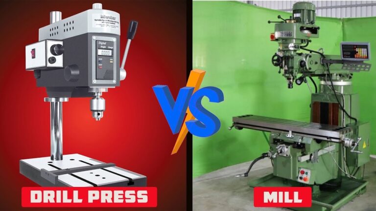 Mill Vs Drill Press