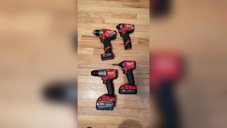 Milwaukee M12 Vs M18 Drill