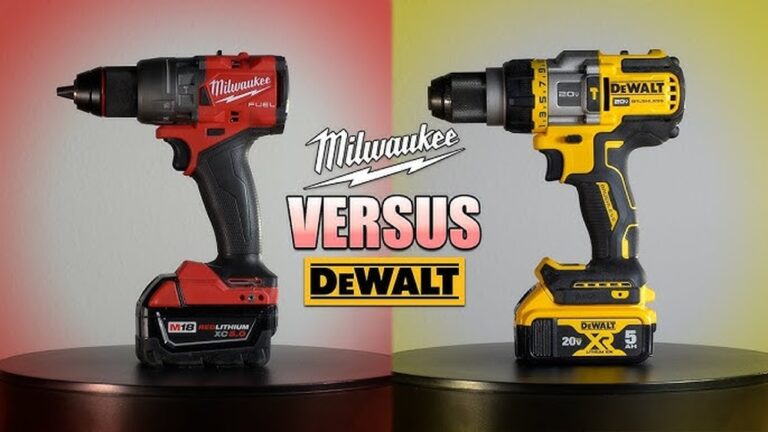 Milwaukee M18 Fuel Hammer Drill Vs Dewalt