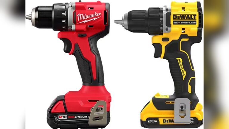 Milwaukee Vs Dewalt Brushless Drill