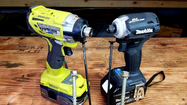 Ryobi Vs Makita Drill