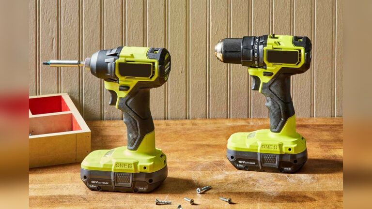Drill Vs Drill Driver