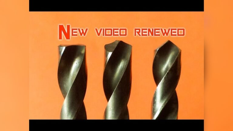 How to Sharpen Metal Drill Bits