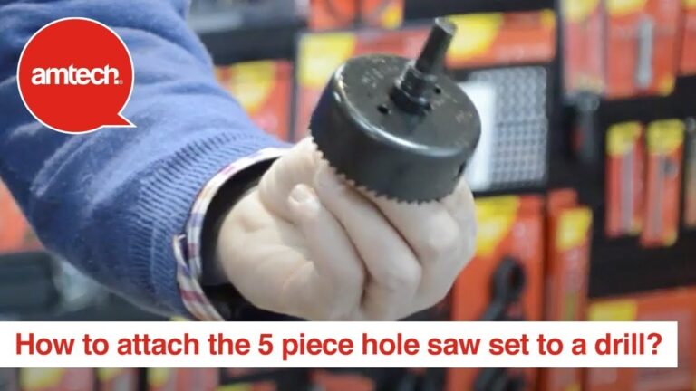 How to Use a Hole Saw Drill Bit