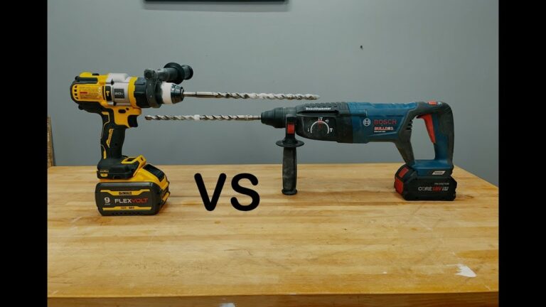 Sds Drill Vs Hammer Drill